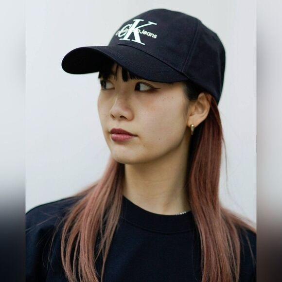 CALVIN KLEIN Jeans Unisex Navy Baseball Cap - Picture 4 of 13